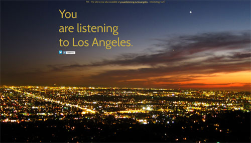 You are listening to Los Angeles